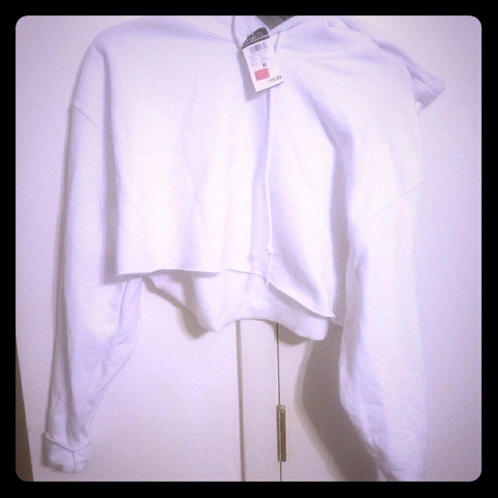 Rue21 Hooded Crop Top